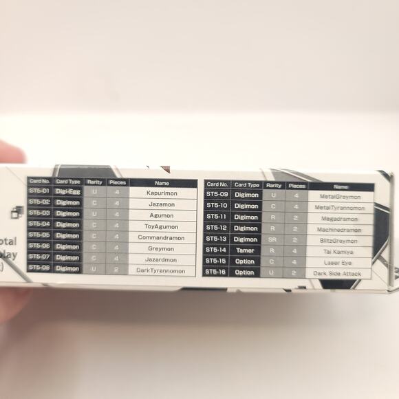 Digimon Card Game Machine Black Starter Deck 2021 - Picture 8 of 8